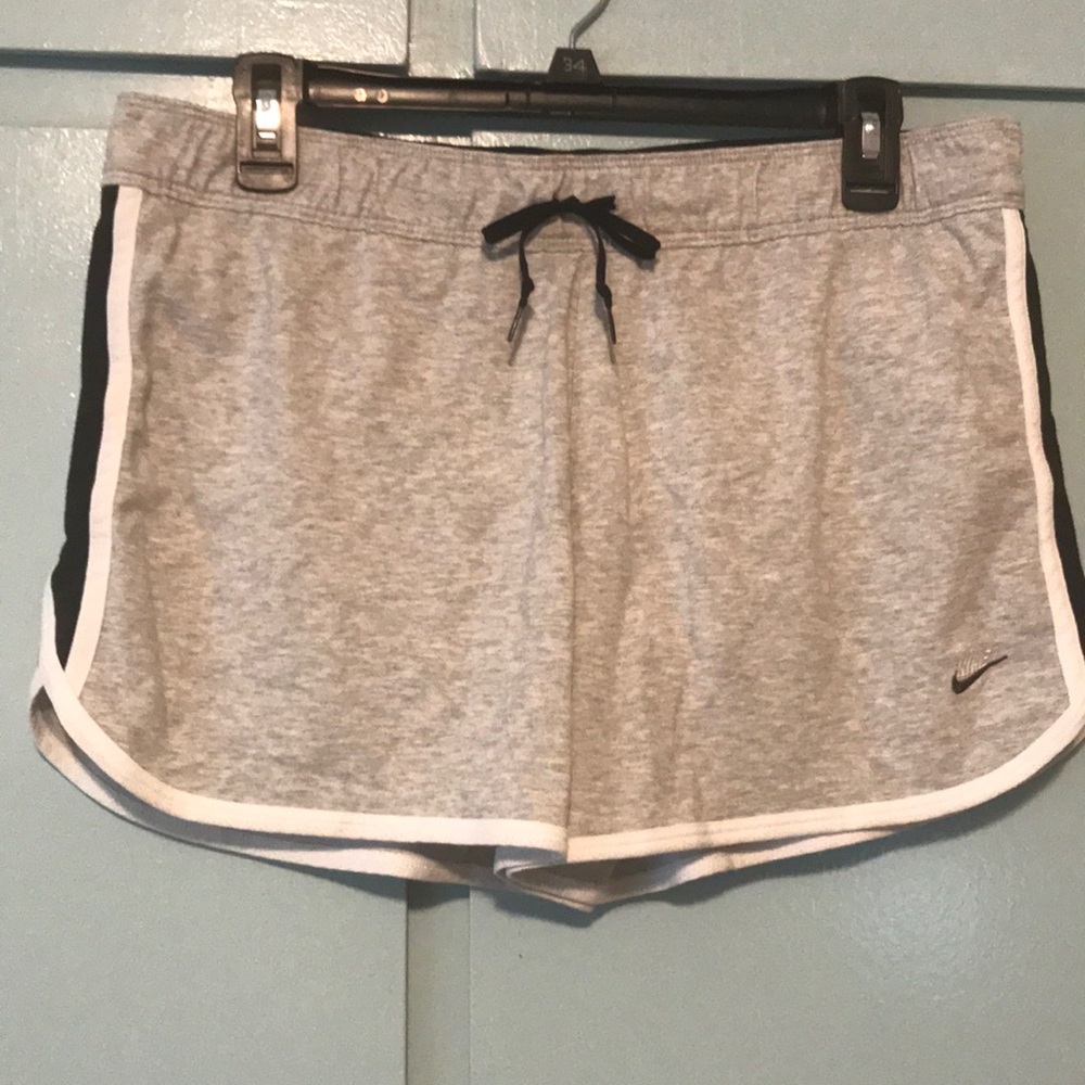 Gray Nike shorts